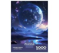 1000 Piece Jigsaws Stars Galaxy River Puzzle for Adults Toy Wall Decor Difficult Challenge Deal As Gifts for The Whole Family 38x26cm/1000pcs