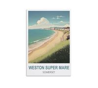 1000 Piece Jigsaws，Weston Super Mare Somerset Posters Puzzle 1000 Pieces Wood Puzzle Adult Children'S Educational Toy Family Decompression Game 70x50CM