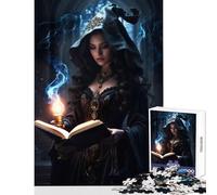1000 Piece Jigsaws Whispers from The Veil Jigsaw Puzzles for Adults Stress Reliever Parent-child Interaction Learning Educational Toys (38x52cm)