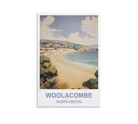 1000 Piece Jigsaws，Woolacombe North Devon Puzzle 1000 Pieces Wood Puzzle Adult Children'S Educational Toy Family Decompression Game 70x50cm