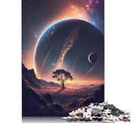 1000 Piece Jupiter Stellar Horizon Adult Puzzles Wooden Puzzles Educational Stress Relief Toy Puzzle 1000pcs (75x50cm)