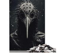 1000 Piece King Of Crows Jigsaws for Adults Wood Puzzle Jigsaws Educational Game Challenge Toy 1000pcs (75x50cm)