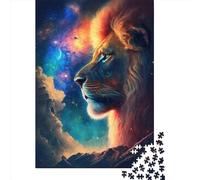 1000 Piece King Of The Jungle6895 Jigsaw Puzzles for Adults Puzzles for Adults Puzzles Unique Home Decor And Gifts 1000pcs (75x50cm)