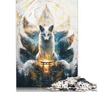 1000 Piece Kitsunes Realm of Enlightenment Jigsaw Puzzles for Adults Teenagers Puzzle Adult Jigsaw Puzzle for Adults 1000pcs (75x50cm)