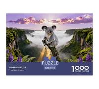 1000 Piece Koala Jigsaw Puzzle for Adults - Cooperative Play & Educational Activity, Misty Valley Puzzles, Decoration Gifts 70x50cm/1000pcs