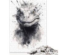 1000 Piece 'Komodo Dragon Beauty Jigsaw Puzzles, for Adults & Wooden Puzzles Educational Games For Kids 1000pcs (75x50cm)