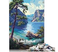 1000 Piece Lake Baikal National Park Russia Creative Square Jigsaw Puzzles for Adults & Paper Puzzles Educational Toys 38x26cm/1000pcs