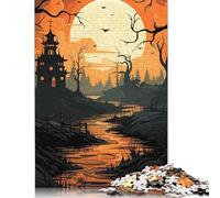 1000 Piece Landscape Scenery Jigsaw Wooden Puzzle Adult Jigsaw Puzzle Jigsaw Puzzles for Adult 1000pcs (75x50cm)