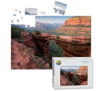1000 Piece Large Jigsaw Puzzles for Adults, Devil s Bridge sunset Sedona Arizona USA the Challenge Stitch Wooden Puzzle Creative Games Gifts Ideas for Women Men Teens