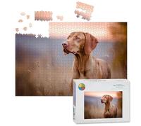 1000 Piece Large Jigsaw Puzzles for Adults, Hungarian vizsla head portrait the Challenge Stitch Wooden Puzzle Creative Games Gifts Ideas for Women Men Teens