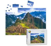 1000 Piece Large Jigsaw Puzzles for Adults, Machu Picchu Peru the Challenge Stitch Wooden Puzzle Creative Games Gift Ideas for Women Men Teens
