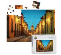 1000 Piece Large Jigsaw Puzzles for Adults, San Miguel de Allende Mexico the Challenge Stitch Wooden Puzzle Creative Games Gift Ideas for Women Men Teens