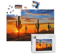 1000 Piece Large Jigsaw Puzzles for Adults, sonoran desert america landscape pictures royalty free photos the Challenge Stitch Wooden Puzzle Creative Games Gift Ideas for Women Men Teens