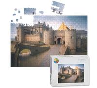 1000 Piece Large Jigsaw Puzzles for Adults, Stirling Castle Scotland the Challenge Stitch Wooden Puzzle Creative Games Gifts Ideas for Women Men Teens