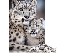 1000 Piece Leopard Jigsaw Puzzles for Adult Teenagers Puzzles for Adults & Teenager Family Fun Jigsaws Puzzles 1000pcs (75x50cm)