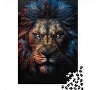 1000 Piece Lion 9 Paper Jigsaw Puzzles Adults Teens Jigsaw Large Puzzle Toys Educational Intellectual Decompressing Fun Family Game 1000pcs (38x26cm)