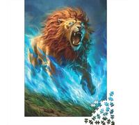 1000 Piece Lion Jigsaw Puzzle for Adult Teenagers Paper Learning Educational Toys 1000pcs (38x26cm)