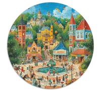 1000 Piece Little Girl Game Puzzle Great Gift for Adults Challenging Games Home Decoration Storybrooke Jigsaw Puzzle for Women Men Adult 1000pcs (67.5x67.5cm)