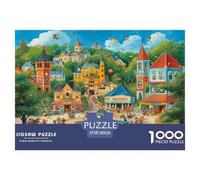 1000 Piece Little Girl Jigsaw Puzzles Great Gift for Adults EduCational Games Home Decors Brainteasing Storybrooke Jigsaw Puzzle for Women Men Adult 38x26cm/1000pcs