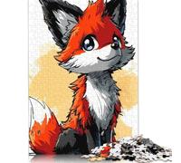 1000 Piece Lively Fox Jigsaw Puzzlesfor Adults Teenagers Puzzle Adult Jigsaw Puzzle for Adults Puzzle Gifts 1000pcs (75x50cm)