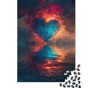 1000 Piece Love at Sea Jigsaw Puzzles for Adults Puzzle Adult Jigsaw Puzzle Home Decoration Puzzle Toys 1000pcs (38x26cm)