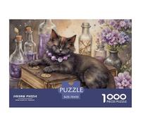 1000 Piece Magic Book Jigsaw Puzzles Magic Book Fun, Challenging for Adults Home Decorations Educational Game Age 12+ for Adults 70x50cm/1000pcs