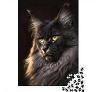 1000 Piece Maine Coon1 Square Puzzles for Adults & Paper Puzzles Educational Game 38x26cm/1000pcs