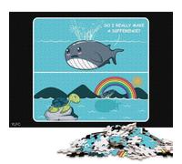 1000 Piece Make A Difference Optimist Square Puzzles for Adults & Paper Puzzles Educational Game 38x26cm/1000pcs