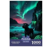 1000 Piece Manchester Terrier Jigsaw Puzzle for Adults - Family Fun, Educational Toys, Dog Aurora Bay Puzzle, Home Decoration Gifts 70x50cm/1000pcs