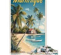 1000 Piece Marntiique Getaway Square Puzzles for Adults And Wooden Puzzles Family Activity 1000pcs (75x50cm)