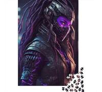 1000 Piece Mechanical Warrior Jigsaw Puzzle for Adult Teenagers Wooden Puzzle Christmas Eve Gifts 1000pcs (75x50cm)