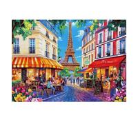 1000 Piece Mini Jigsaw Puzzle For Adults Cafe Tower Street Gift Idea
