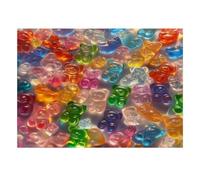 1000 Piece Mini Jigsaw Puzzle For Adults Candy Bear Color Gift Idea