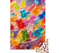 1000 Piece Mini Jigsaw Puzzle For Adults Candy Bear Fruit Gift Idea