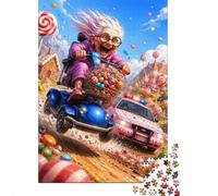 1000 Piece Mini Jigsaw Puzzle For Adults Candy Car Grandma Gift Idea