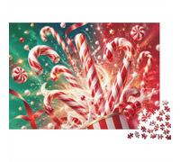 1000 Piece Mini Jigsaw Puzzle For Adults Candy Ribbon Star Gift Idea