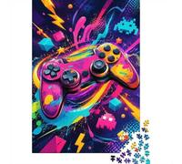1000 Piece Mini Jigsaw Puzzle for Adults Controller Cube Lightning Gift