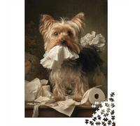 1000 Piece Mini Jigsaw Puzzle For Adults Dog Paper Roll Birthday Gift | 52x38cm Cardboard Puzzle Lovers Family Bonding Puzzle Game Friend Gift Home Decor