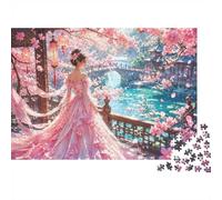 1000 Piece Mini Jigsaw Puzzle For Adults Dress Bridge Flower Birthday Gift