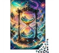 1000 Piece Mini Jigsaw Puzzle For Adults Hourglass Mountain Universe Gift
