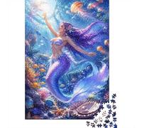 1000 Piece Mini Jigsaw Puzzle For Adults Ocean Fish Shell Gift Idea | 70x50cm Cardboard Puzzle Lovers Family Bonding Puzzle Game Birthday Gift Home Decor