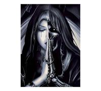 1000 Piece Mini Jigsaw Puzzle For Adults Skeleton Mask Prayer Birthday Gift