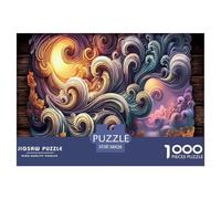 1000-Piece Minimalist Art Puzzle - A Modern, Clean-Lined Jigsaw for Design-Savvy Adults & Older Teens. Offers A Different, Pattern-Based Challenge for The Mind.