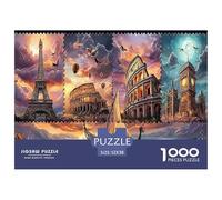 1000-Piece Minimalist Art Puzzle - A Modern, Clean-Lined Jigsaw for Design-Savvy Adults & Older Teens. Offers A Different, Pattern-Based Challenge for The Mind.