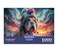 1000-Piece Minimalist Art Puzzle - A Modern, Clean-Lined Jigsaw for Design-Savvy Adults & Older Teens. Offers A Different, Pattern-Based Challenge for The Mind.