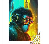 1000 Piece Monkey Puzzles for Adults Paper Puzzles Educational Game for Children As A 38x26cm/1000pcs