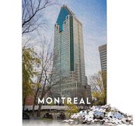 1000 Piece Montreal 4 Adult Puzzles Wooden Puzzles Educational Stress Relief Toy Puzzle 1000pcs (75x50cm)