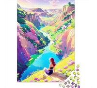 1000 Piece Morning Walk Jigsaw Puzzle for Adult Teenagers Christmas Eve Gifts 1000pcs (38x26cm)