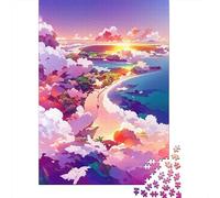 1000 Piece Morning Walk Jigsaw Puzzle for Adult Teenagers Jigsaw Puzzle For Family Fun & Game Night 1000pcs (38x26cm)