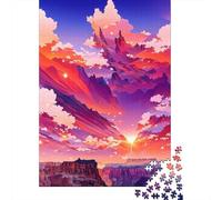 1000 Piece Morning Walk Jigsaw Puzzle for Adult Teenagers Wooden Learning Educational Toys 1000pcs (38x26cm)